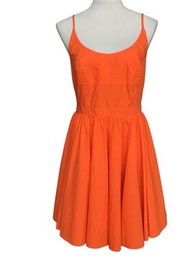 Jucca Orange Babydoll Sundress Italy